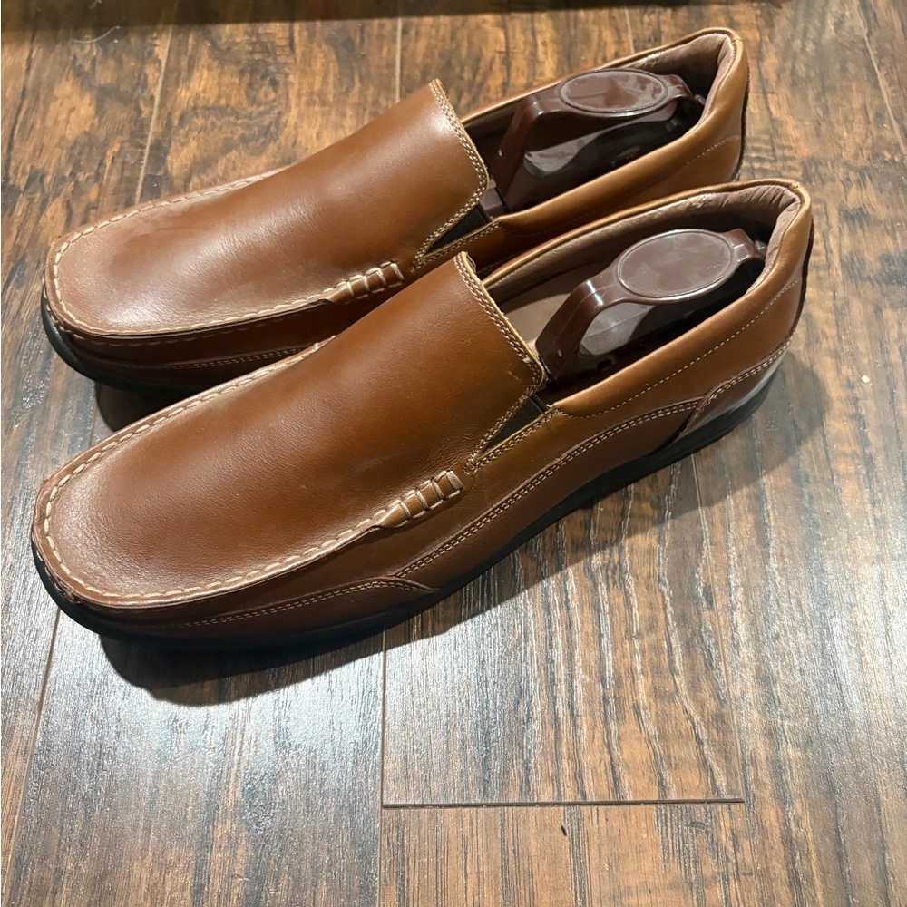 Vionic Men's Astor Preston Brown Leather Loafers